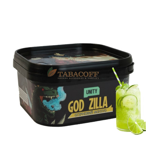 Табак для кальяна Unity Godzilla (Огуречный мохито) 250 гр